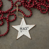 PEACE STAR ORNAMENT