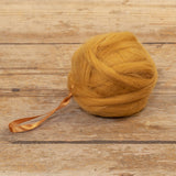 3" MUSTARD YARN BALL