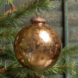 4" BRONZE KUGEL ORNAMENT