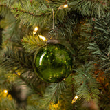 3" GREEN BALL KUGEL ORNAMENT