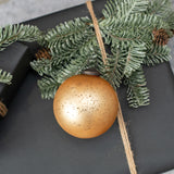 4" CHAMPAGNE KUGEL ORNAMENT