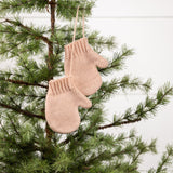 4" PINK MITTEN ORNAMENT