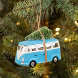 BLUE VAN W/ CHRISTMAS TREE ORNAMENT