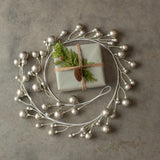 72" SILVER BALL GARLAND W/ 2" BALL