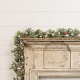 72" SILVER BALL GARLAND W/ 2" BALL