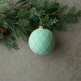 GREEN BEACH ROPE ORNAMENT