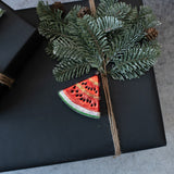 WATERMELON SLICE ORNAMENT