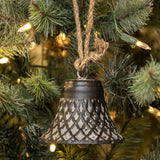 4" BLACK BELL ORNAMENT