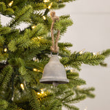 6.5" GALVANIZED ANNABELLA BELL ORNAMENT