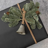 2.5" GALVANIZED FAITH BELL ORNAMENT